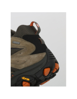 Chaussures de randonnée moab 3 mid gtx kaki homme - Merrell