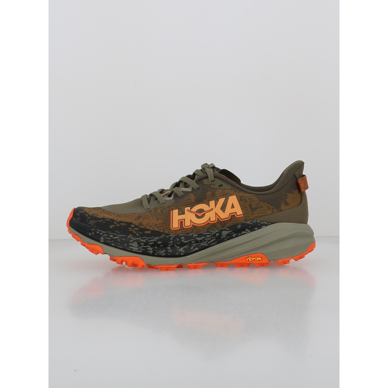 Chaussures de trail speedgoat 6 kaki homme Hoka