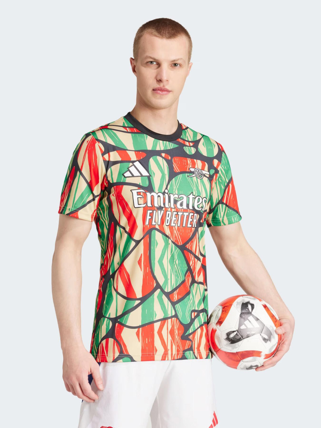 Maillot de football Arsenal prematch mutlicolore homme - Adidas