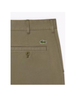 Pantalon chino slim fit kaki homme - Lacoste