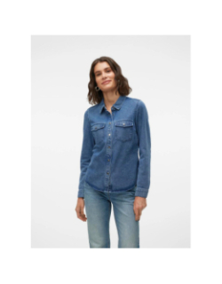 Chemise en jean jennie bleu femme - Vero Moda