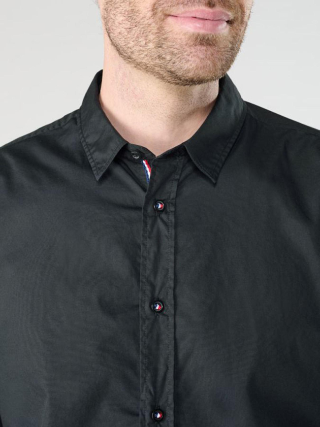 Chemise dorus noir homme - Le Temps Des Cerises