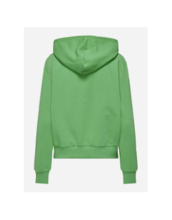 Sweat à capuche cœur noli vert femme - Only