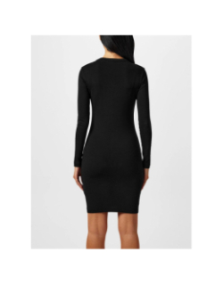 Robe moulante nemalia noir femme - Hugo