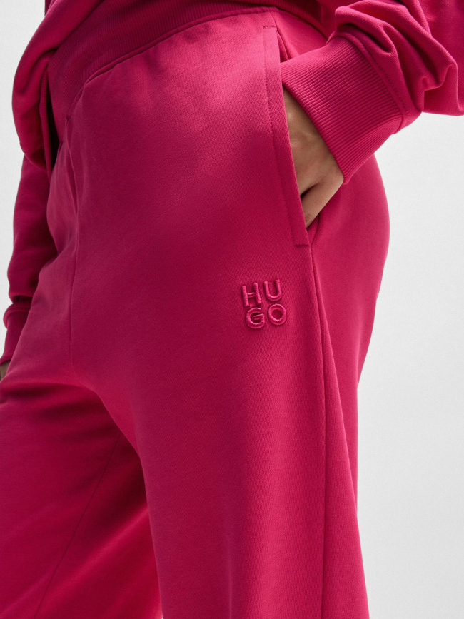 Jogging uni nelfinia rose fuchsia femme - Hugo