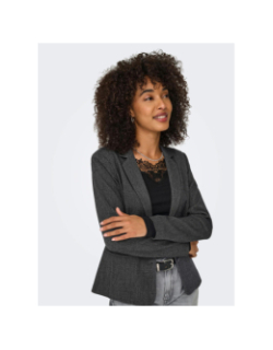 Veste blazer onlpoptrash-elise gris femme - Only