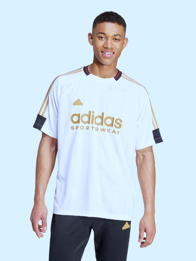 Maillot de football tiro ntpk blanc homme - Adidas