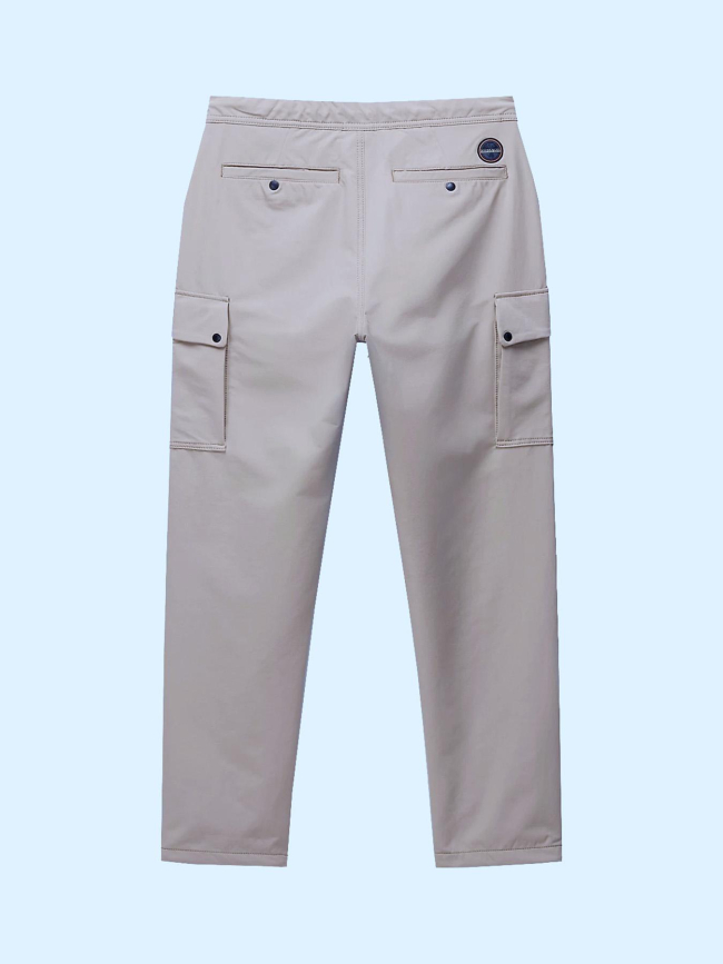 Pantalon cargo broc rocky beige homme - Napapijri