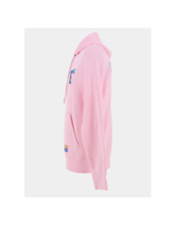 Sweat à capuche trace rose homme - Jack & Jones