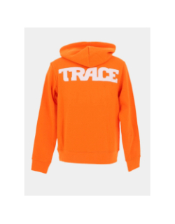 Sweat à capuche trace orange homme - Jack & Jones