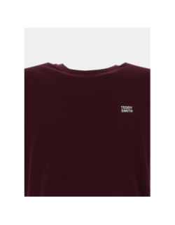 T-shirt the tee 1 mc violet homme - Teddy Smith