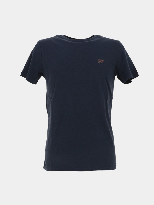 T-shirt the tee 1 mc gris homme - Teddy Smith