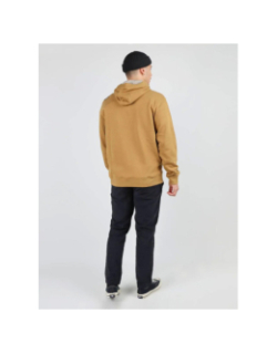 Sweat à capuche zippé essential marron homme - Oxbow