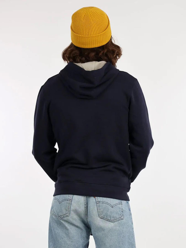 Sweat à capuche zippé essential bleu marine homme - Oxbow