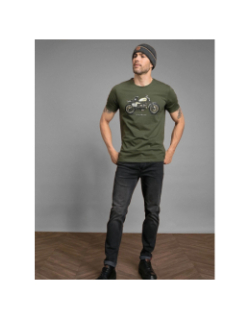 T-shirt legendary imprimé vert homme - Benson & Cherry