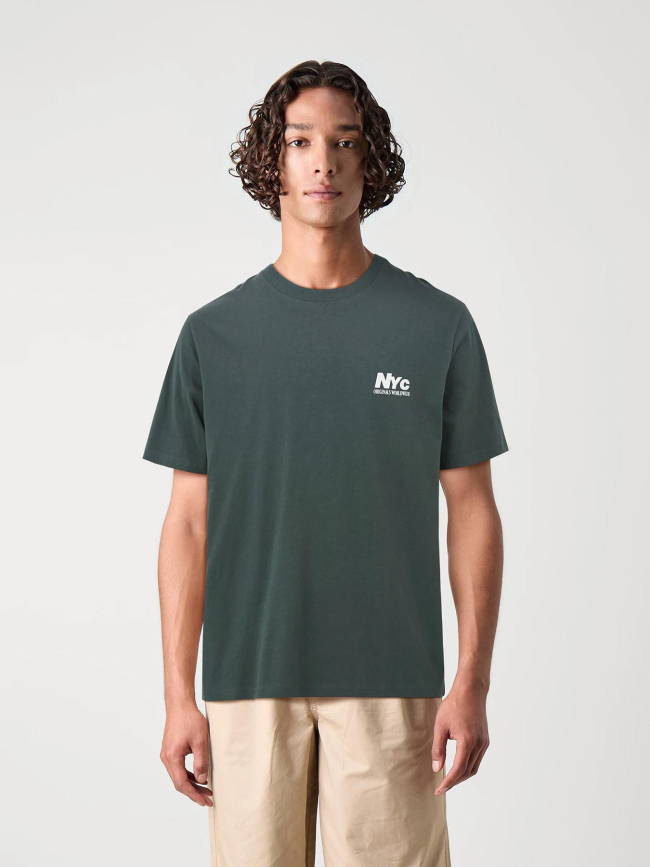 T-shirt loose jorbronx square gris adolescent - Jack & Jones