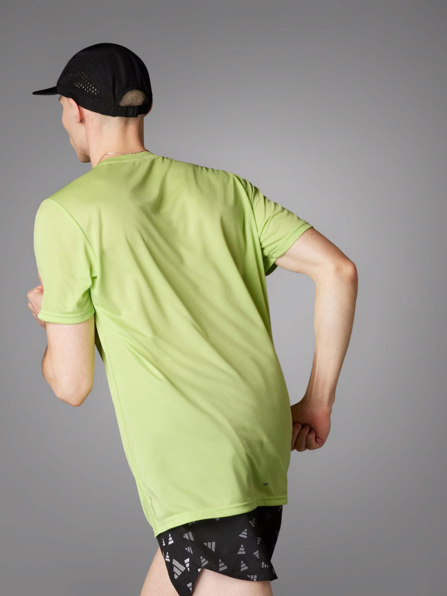 T-shirt de running run it vert homme - Adidas