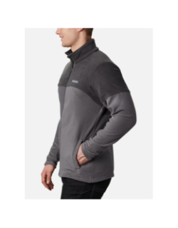 Veste polaire zippé basin trail gris homme - Columbia