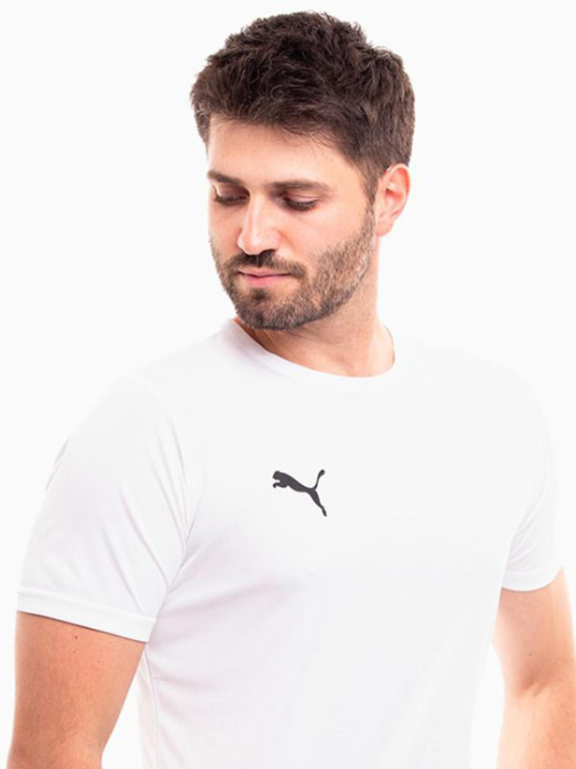 T-shirt teamrise match blanc homme - Puma