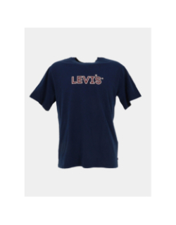 T-shirt relaxed fit logo padded bleu marine homme - Levi's