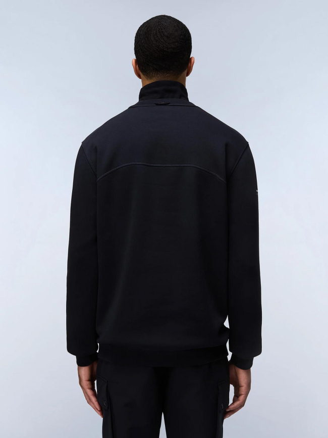 Sweat badge rocky noir homme - Napapijri