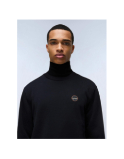 Sweat badge rocky noir homme - Napapijri