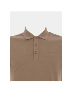 Polo alban marron homme - Teddy Smith