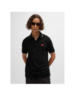 Polo deresino noir homme - Hugo