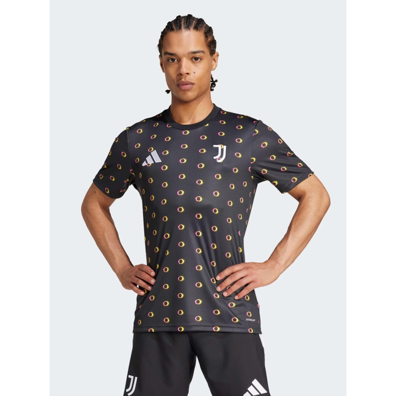 Maillot d'échauffement Juventus noir adulte - Adidas