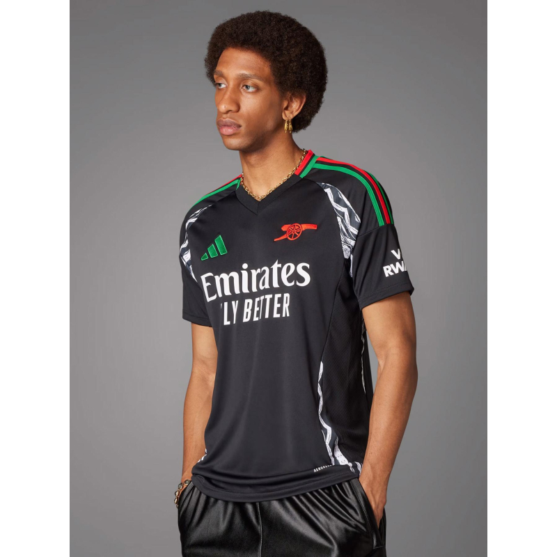 Maillot de football extérieur arsenal 24/25 noir homme - Adidas