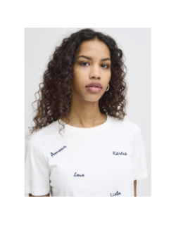 T-shirt camino blanc femme - Ichi