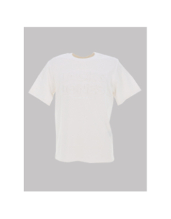 T-shirt logo relief blulife blanc homme - Jack & Jones