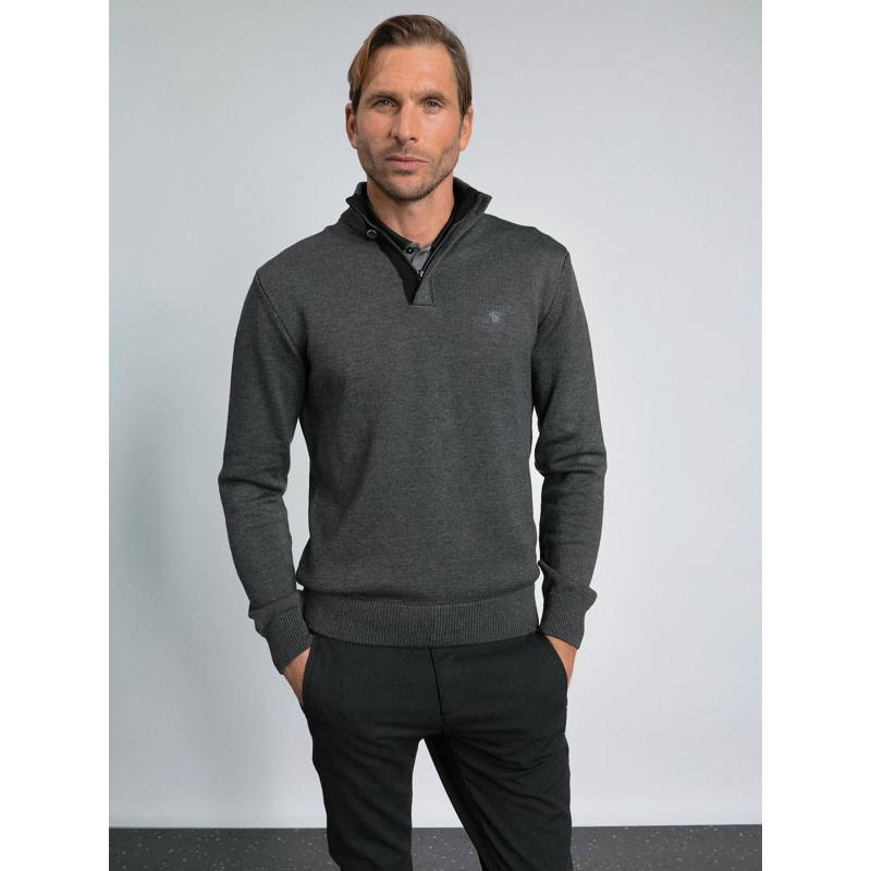 Pull classic gris homme - Benson & Cherry