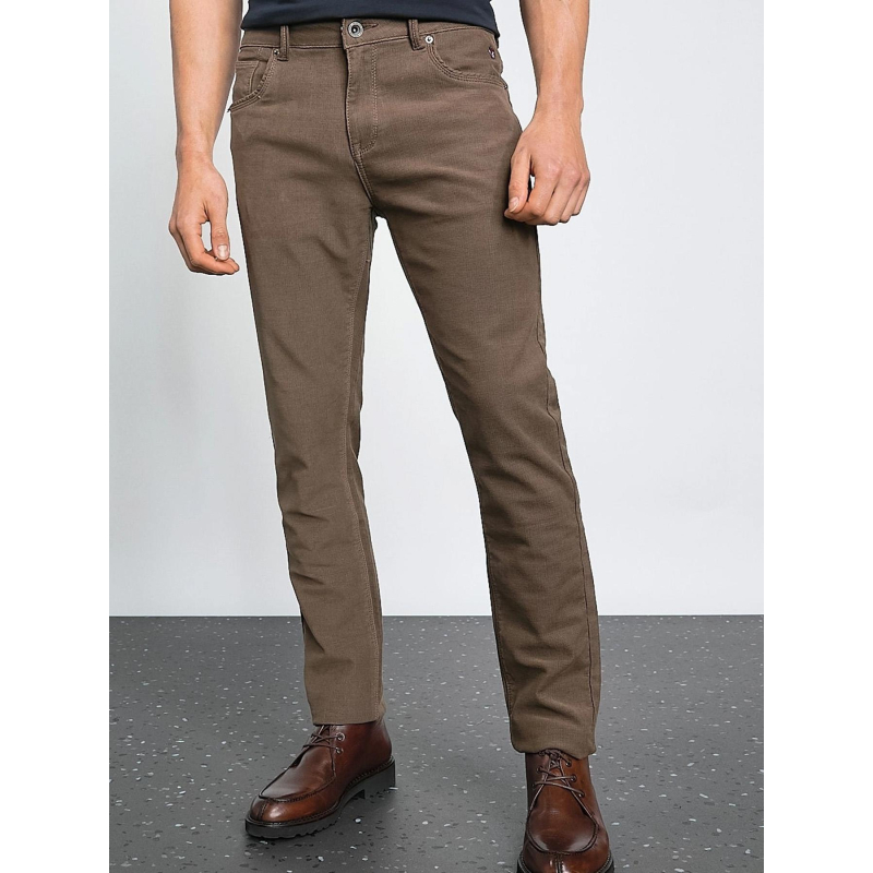 Pantalon droit jiorno marron homme - Benson & Cherry