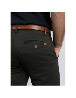 Pantalon chino stretch josh gris homme - Benson & Cherry