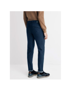 Pantalon chino perry indigo bleu homme - Izac