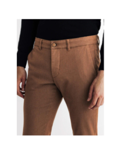 Pantalon armuré perry camel slack urban marron homme - Izac