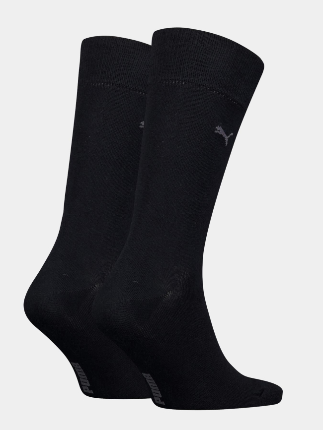 Pack de 2 paires de chaussettes classic noir homme - Puma