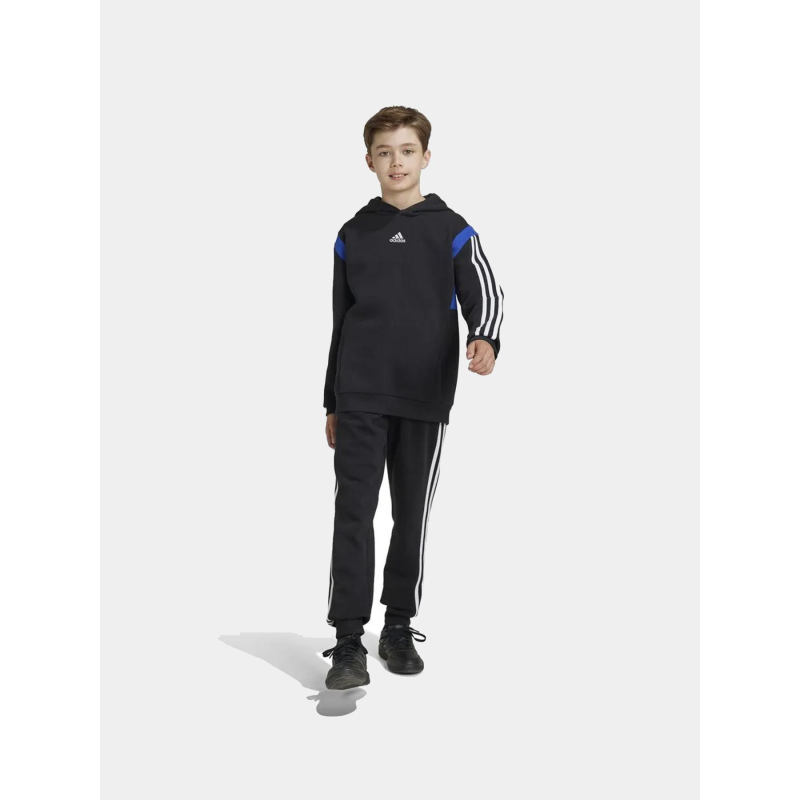 Jogging logo 3 stripes noir enfant - Adidas