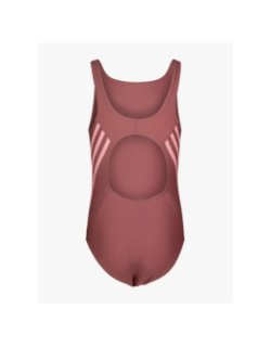 Maillot de bain 3 stripes rose fille - Adidas