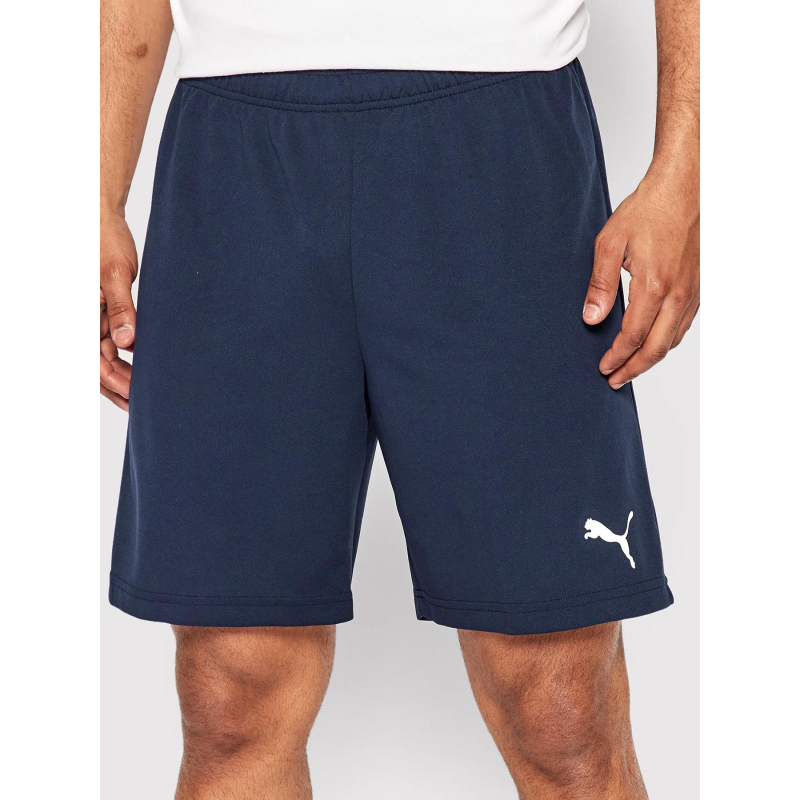 Short de sport teamrise bleu marine homme - Puma