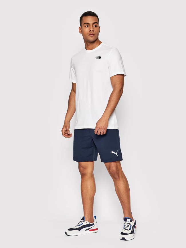 Short de sport teamrise bleu marine homme - Puma