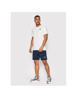 Short de sport teamrise bleu marine homme - Puma