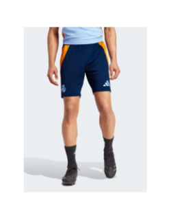 Short d'entrainement real madrid tiro 24 bleu adulte - Adidas