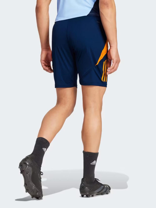 Short d'entrainement real madrid tiro 24 bleu adulte - Adidas