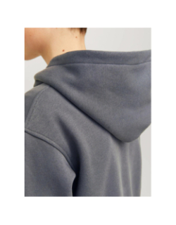 Sweat à capuche jorvesterbro gris enfant - Jack & Jones