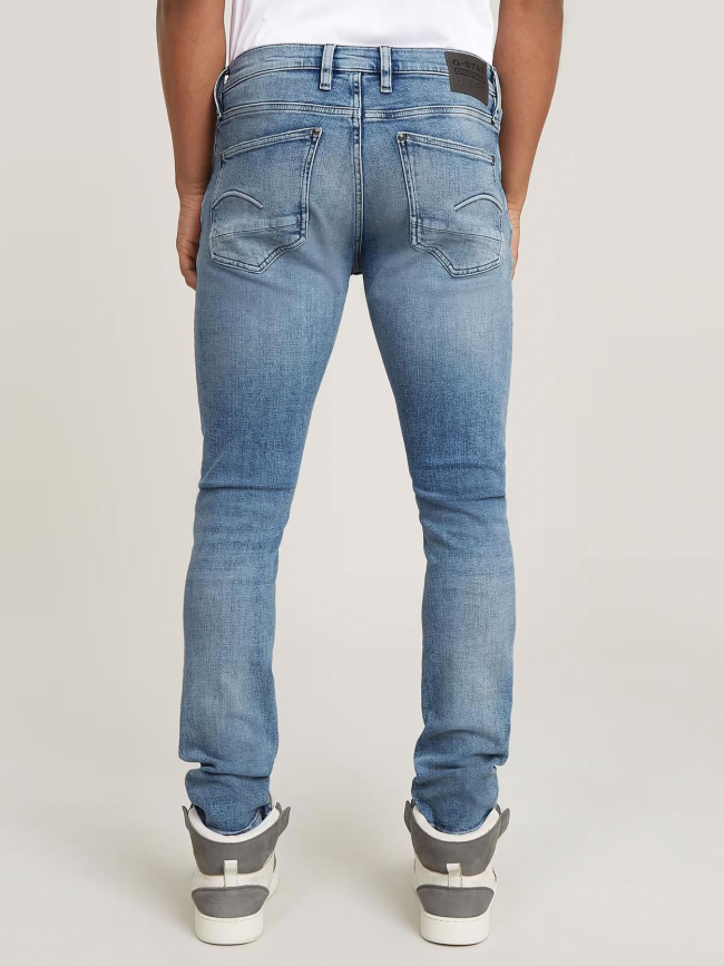 Jean skinny revend délavé bleu clair homme - G Star