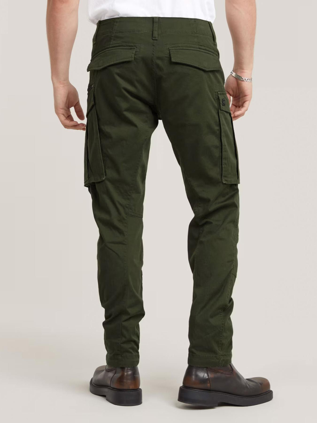 Pantalon droit tapered rovic zip kaki homme - G Star