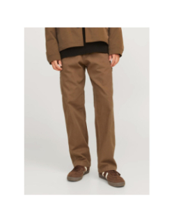 Pantalon loose teddie carpenter marron homme - Jack & Jones