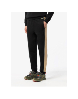 Pantalon de survêtement tapered fit noir homme - Lacoste